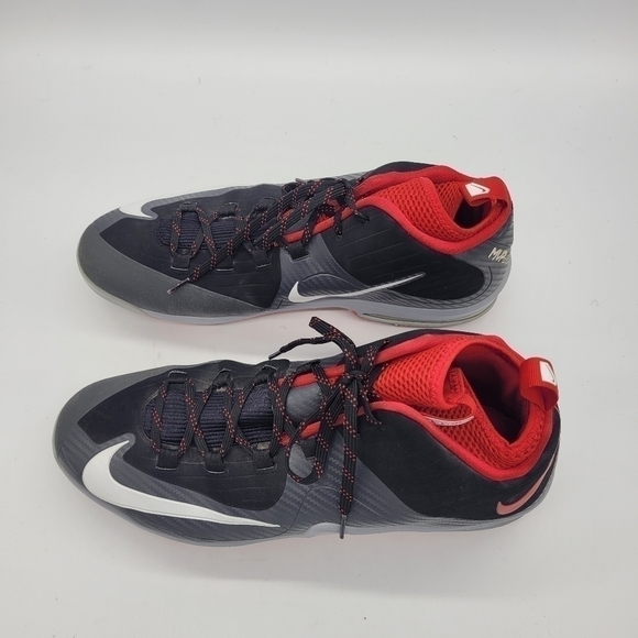 Nike Air Max MVP Elite Metal Baseball Cleats Men 14 Shoes 684687 016 - Picture 2 of 11
